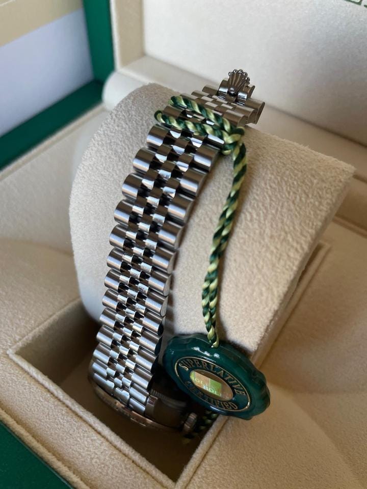 Rolex | Datejust | 278384RBR | Gold/Steel | 31 x 37 mm | Steel | Green | Automatic