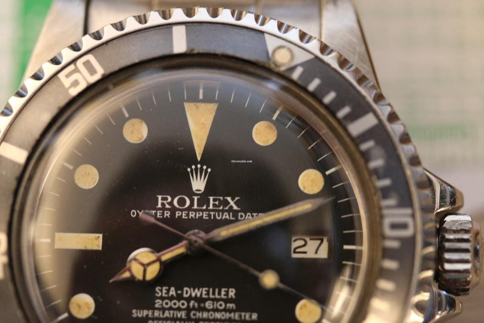 Rolex | Sea-Dweller | 1665 | Steel | 40 mm | Steel | Black | Automatic