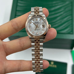 Rolex | Datejust | 279171 NG WHITE JUB | Steel | 28 mm | Gold/Steel | Mother of pearl | Automatic