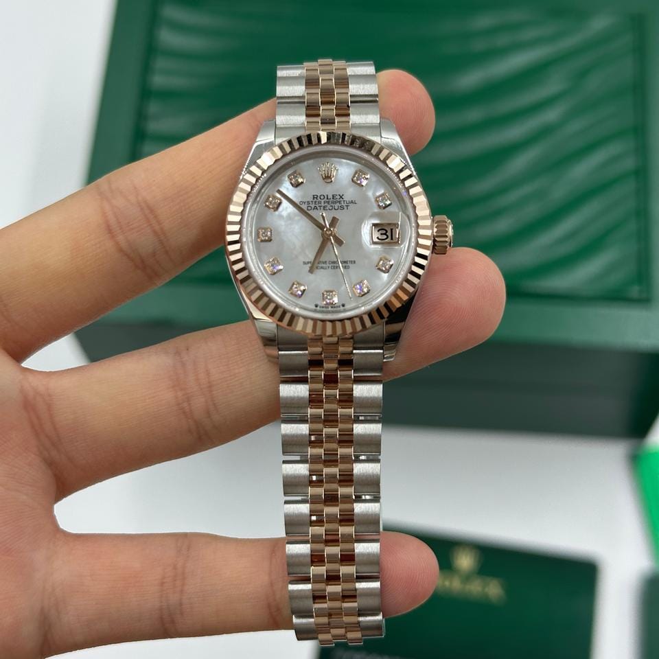 Rolex | Datejust | 279171 NG WHITE JUB | Steel | 28 mm | Gold/Steel | Mother of pearl | Automatic