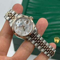 Rolex | Datejust | 279171 NG WHITE JUB | Steel | 28 mm | Gold/Steel | Mother of pearl | Automatic