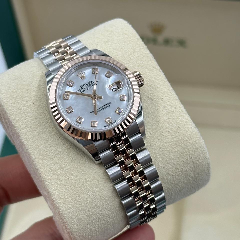 Rolex | Datejust | 279171 NG WHITE JUB | Steel | 28 mm | Gold/Steel | Mother of pearl | Automatic