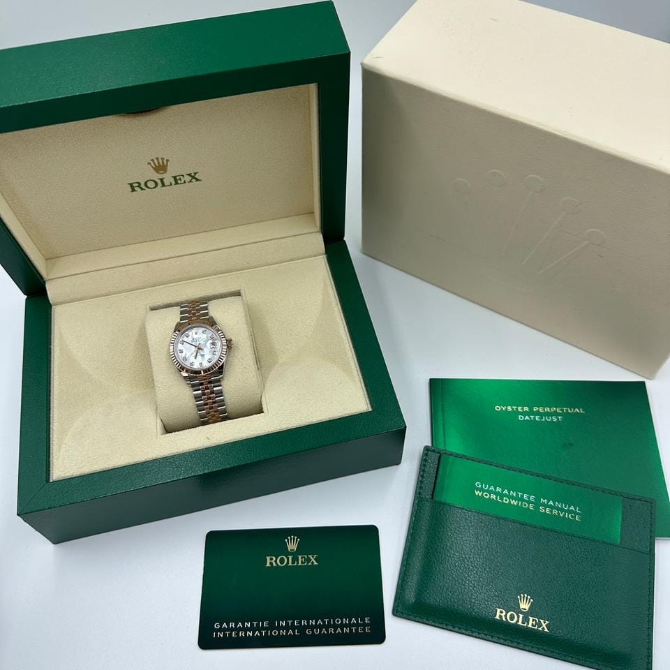 Rolex | Datejust | 279171 NG WHITE JUB | Steel | 28 mm | Gold/Steel | Mother of pearl | Automatic