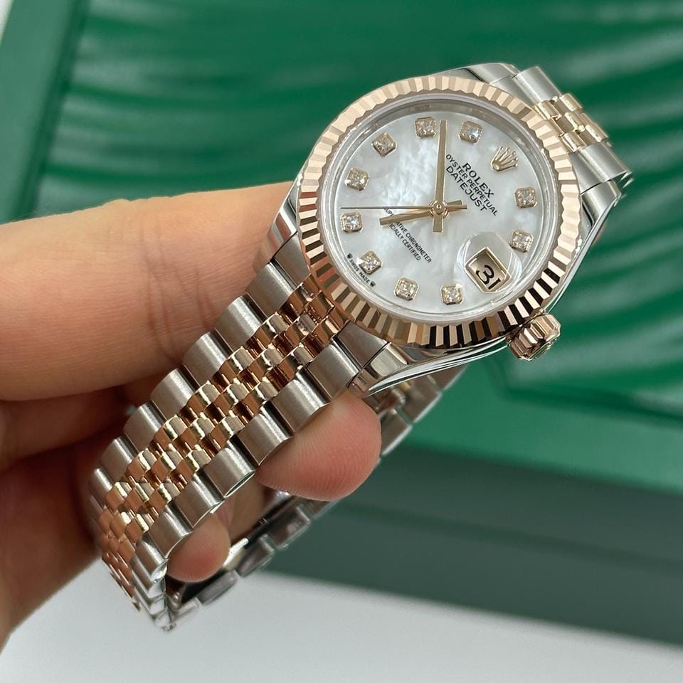 Rolex | Datejust | 279171 NG WHITE JUB | Steel | 28 mm | Gold/Steel | Mother of pearl | Automatic