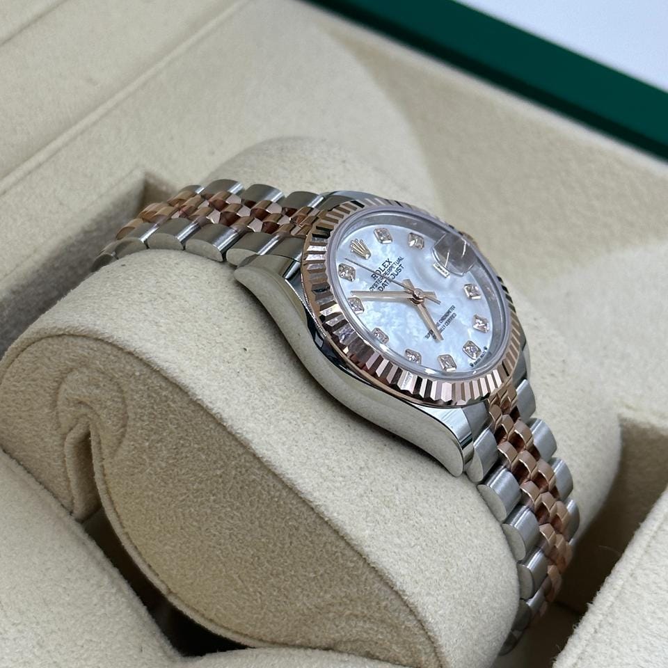 Rolex | Datejust | 279171 NG WHITE JUB | Steel | 28 mm | Gold/Steel | Mother of pearl | Automatic