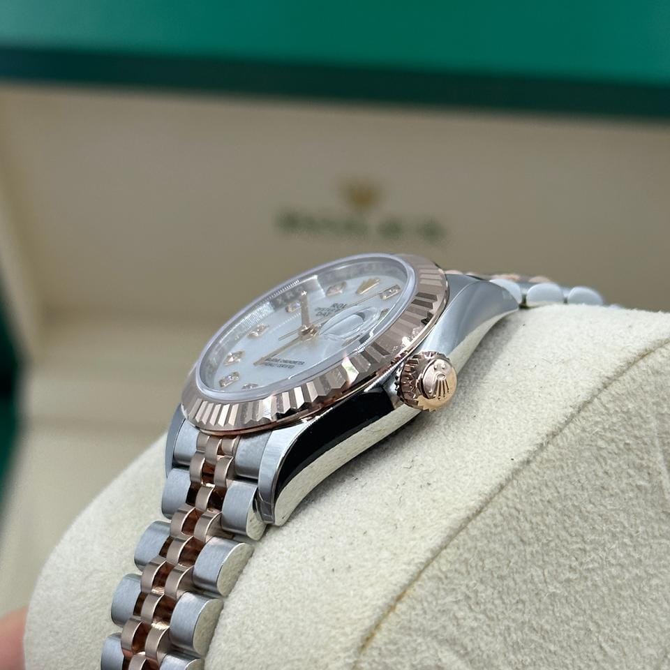 Rolex | Datejust | 279171 NG WHITE JUB | Steel | 28 mm | Gold/Steel | Mother of pearl | Automatic