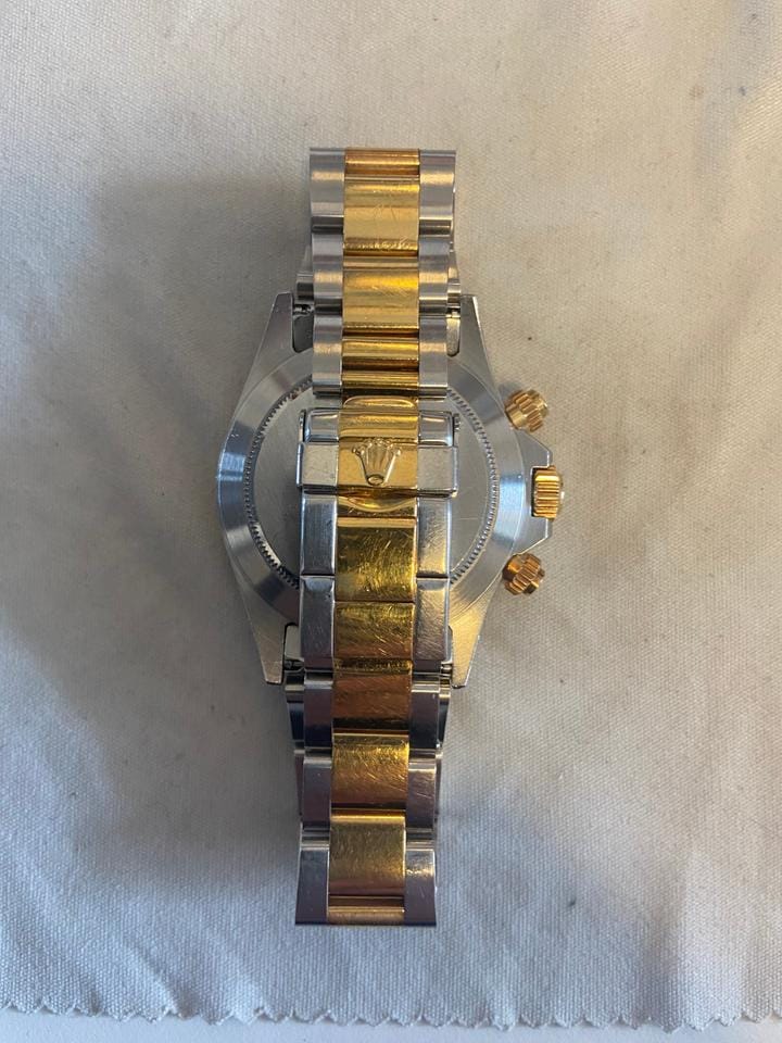 Rolex | Daytona | 16523 | Gold/Steel | 40 mm | Gold/Steel | Black | Automatic