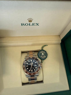 Rolex | GMT-Master II | 126711CHNR | 40 mm | Gold/Steel | Black | Automatic
