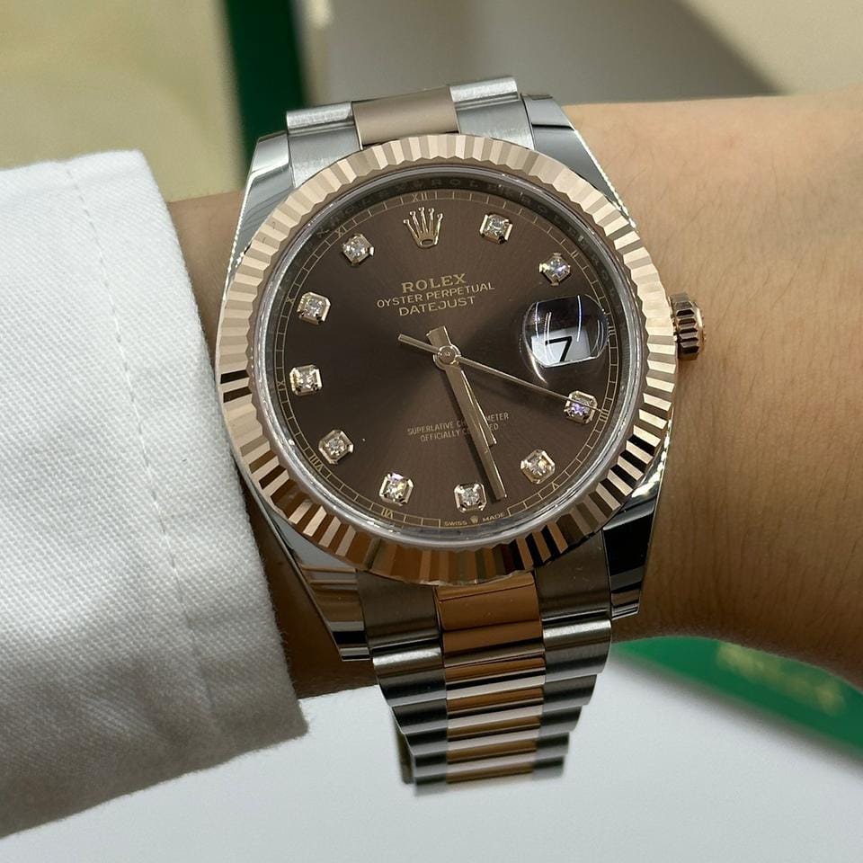 Rolex | Datejust | 126331 | Steel | 41 mm | Gold/Steel | Bronze | Automatic