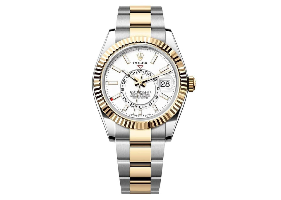 Rolex | Sky-Dweller | M326933-0005 | Gold/Steel | 42 mm | Gold/Steel | White | Automatic