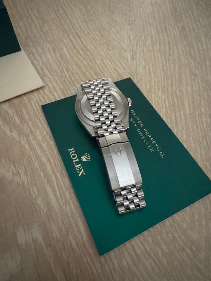 Rolex | Sky-Dweller | 326934 | Gold/Steel | 42 mm | Steel | Blue | Automatic