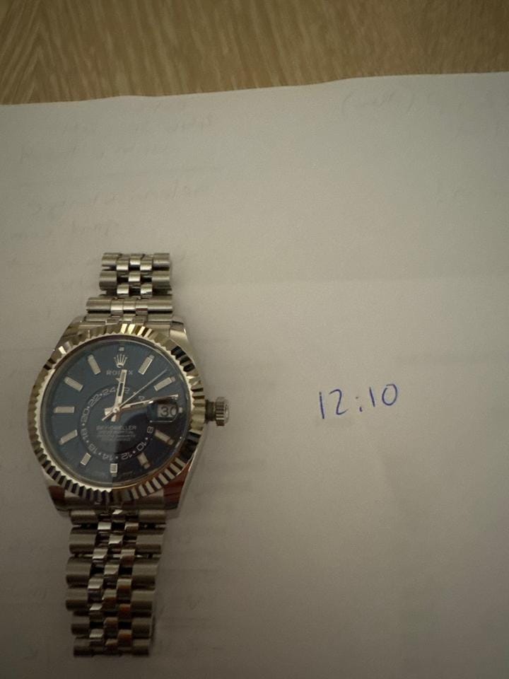 Rolex | Sky-Dweller | 326934 | Gold/Steel | 42 mm | Steel | Blue | Automatic