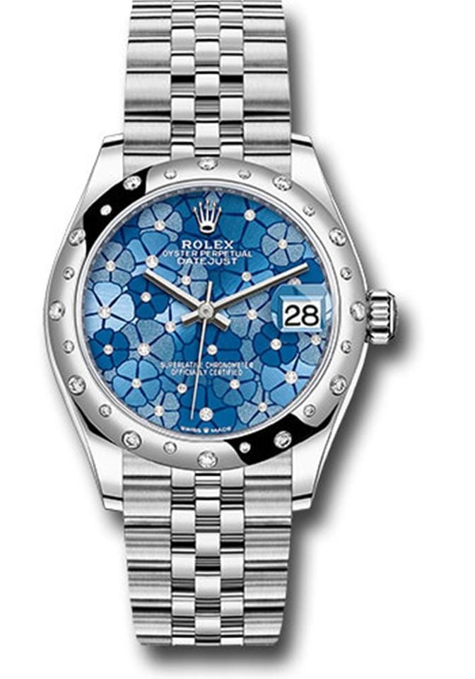 Rolex | Datejust | 278344RBR | Steel | 31 mm | Steel | Blue | Automatic