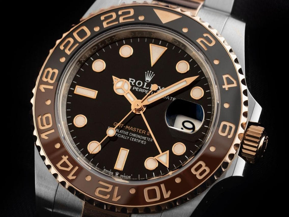 Rolex | GMT-Master II | 126711CHNR | Gold/Steel | 40 mm | Black