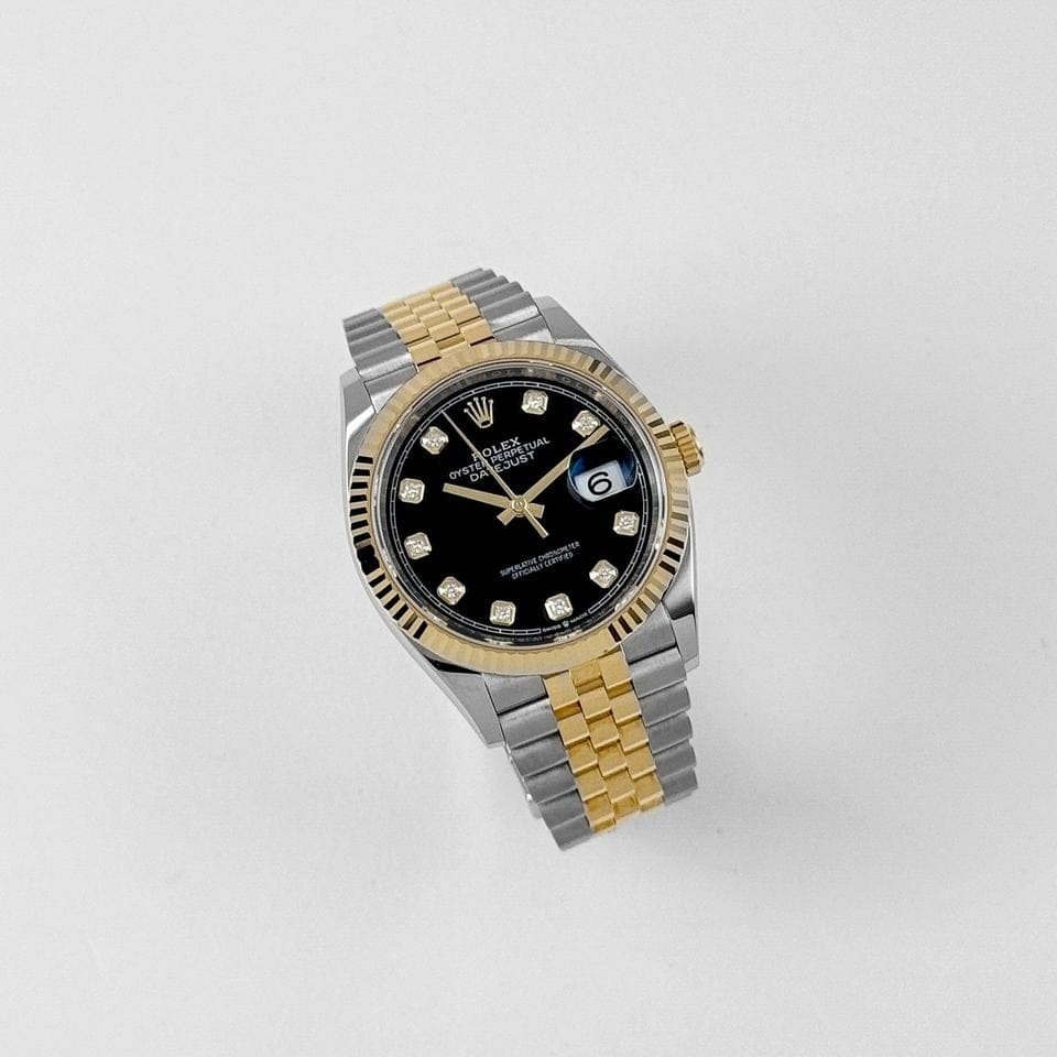 Rolex | Datejust | 126233 | Steel | 36 mm | Gold/Steel | Black | Automatic