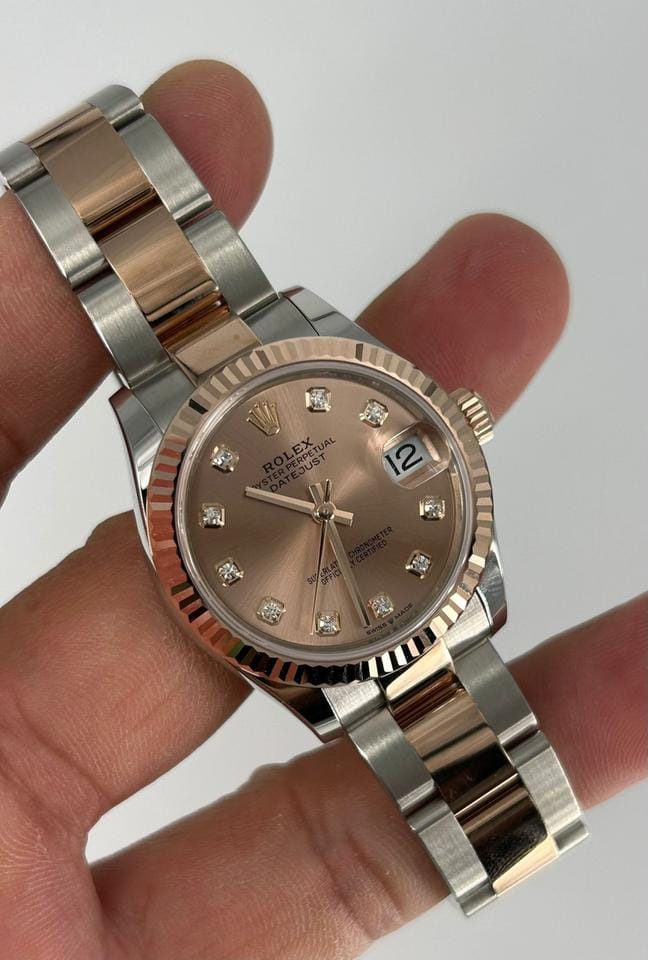 Rolex | Datejust | 278271 PINK DIAMONDS OYS | Gold/Steel | Gold/Steel | Pink | Automatic