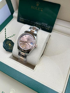Rolex | Datejust | 278271 PINK DIAMONDS OYS | Gold/Steel | 31 x 37 mm | Gold/Steel | Pink | Automatic