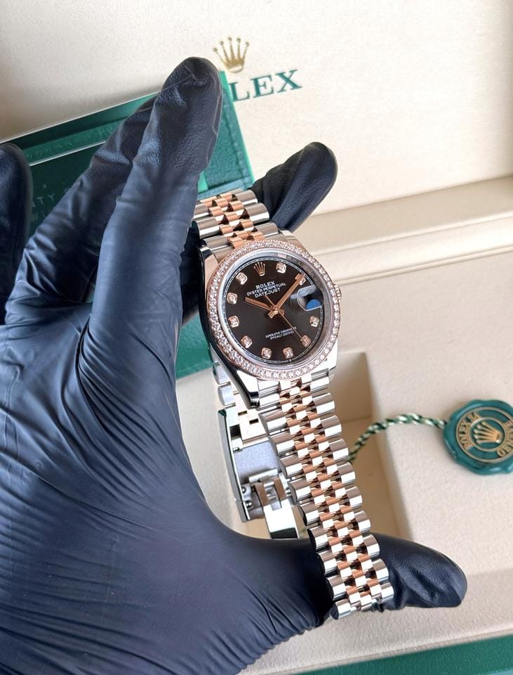 Rolex | Datejust | 126281RBR | Gold/Steel | 36 x 44 mm | Gold/Steel | Black | Automatic
