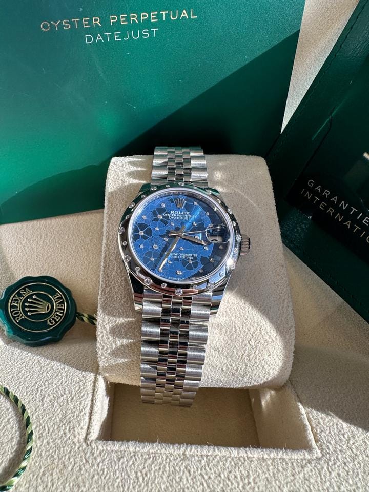 Rolex | Datejust | 278344RBR | Steel | 31 x 37 mm | Steel | Blue | Automatic
