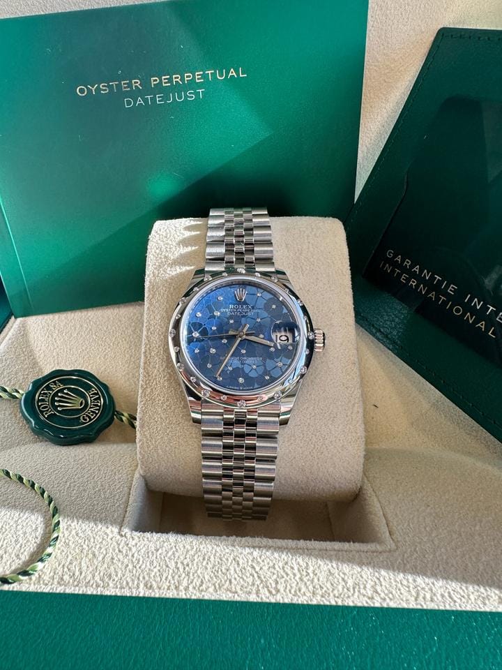 Rolex | Datejust | 278344RBR | Steel | 31 x 37 mm | Steel | Blue | Automatic