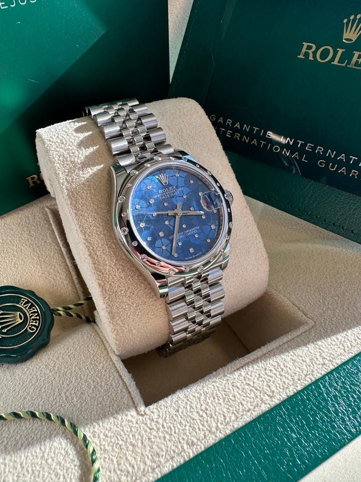 Rolex | Datejust | 278344RBR | Steel | 31 x 37 mm | Steel | Blue | Automatic