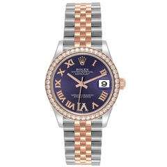 Rolex | Datejust | 278381RBR | Gold/Steel | 31 mm | Gold/Steel | Purple | Automatic