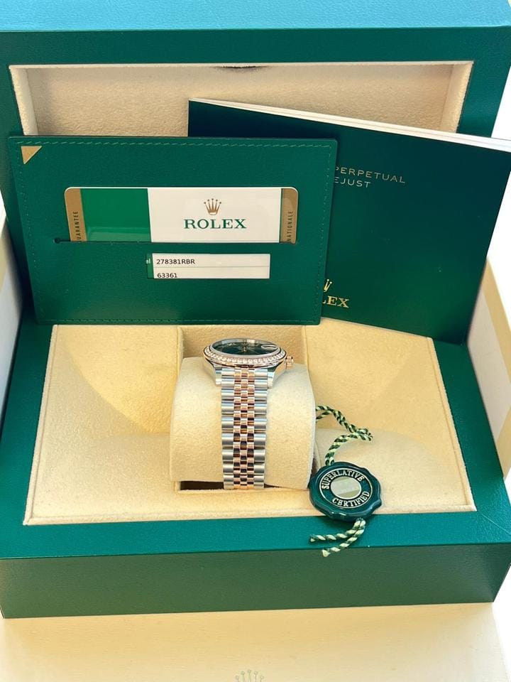 Rolex | Datejust | 278381RBR | Gold/Steel | 31 mm | Gold/Steel | Purple | Automatic