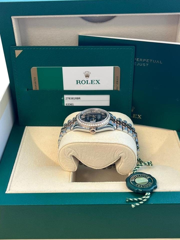 Rolex | Datejust | 278381RBR | Gold/Steel | 31 mm | Gold/Steel | Purple | Automatic