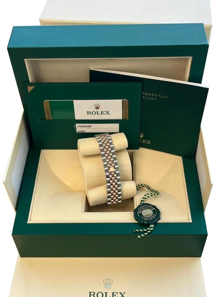 Rolex | Datejust | 278381RBR | Gold/Steel | 31 mm | Gold/Steel | Purple | Automatic
