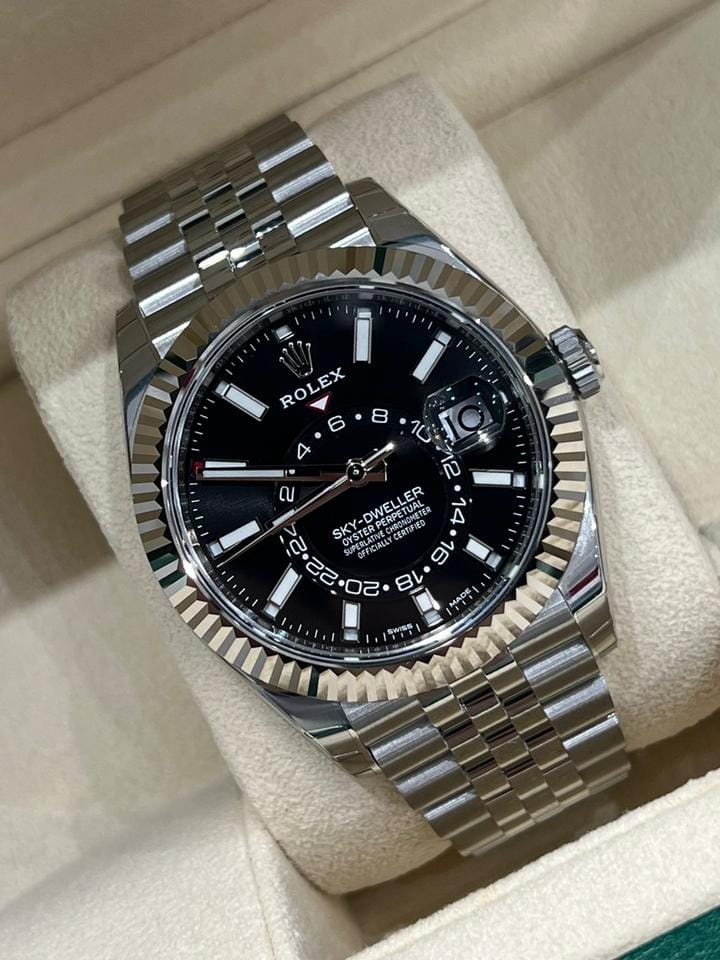 Rolex | Sky-Dweller | 326934-0006 | Steel | 42 mm | Steel | Black | Automatic
