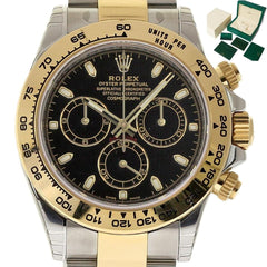 Rolex | Daytona | 116503 | Steel | 40 mm | Gold/Steel | Black | Automatic