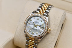 Rolex | Datejust | 279383RBR | Gold/Steel | 28 mm | Gold/Steel | Mother of pearl | Automatic