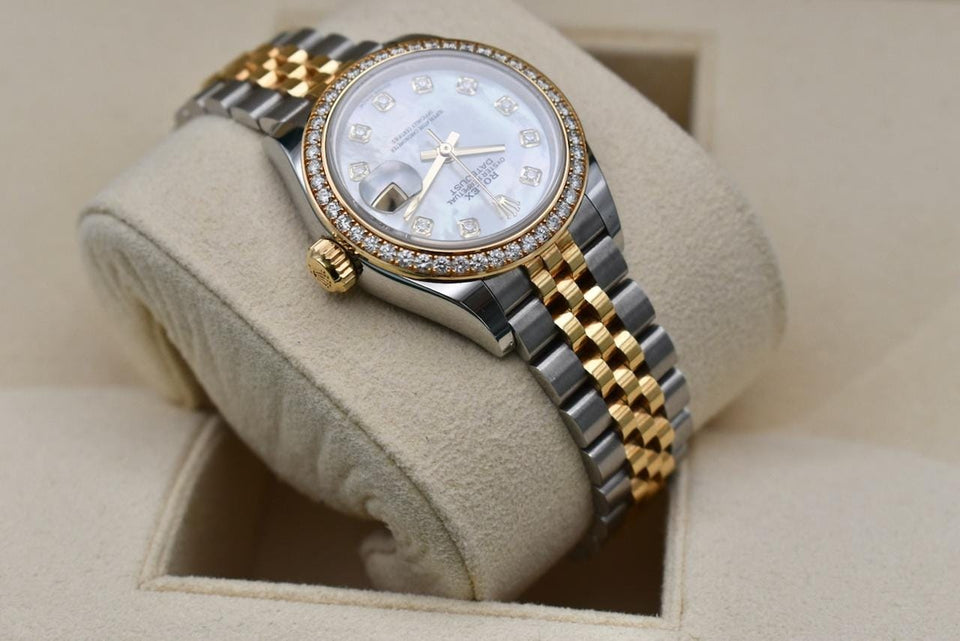 Rolex | Datejust | 279383RBR | Gold/Steel | 28 mm | Gold/Steel | Mother of pearl | Automatic