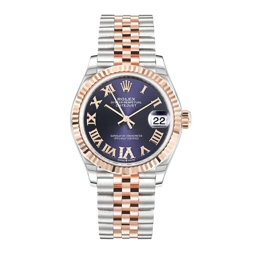 Rolex | Datejust | 278271 | Gold/Steel | 31 mm | Gold/Steel | Purple | Automatic