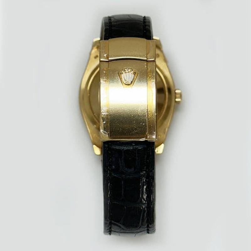 Rolex | Datejust | 116188 | Yellow gold | 36 mm | Leather | Silver | Automatic