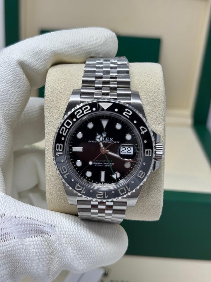 Rolex | GMT-Master II | 126710GRNR | Steel | 40 mm | Steel | Blue | Automatic