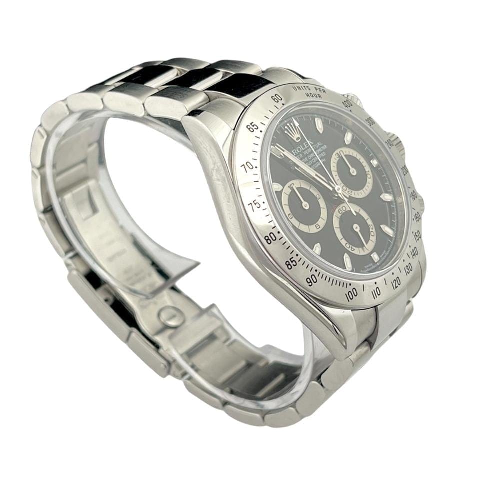 Rolex | Daytona | 116520 | Steel | 40 mm | Steel | Black | Automatic