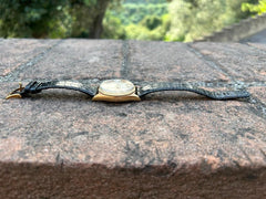 Rolex | Day-Date | 1803 | Rose gold | 36 mm | Crocodile skin | Champagne | Automatic