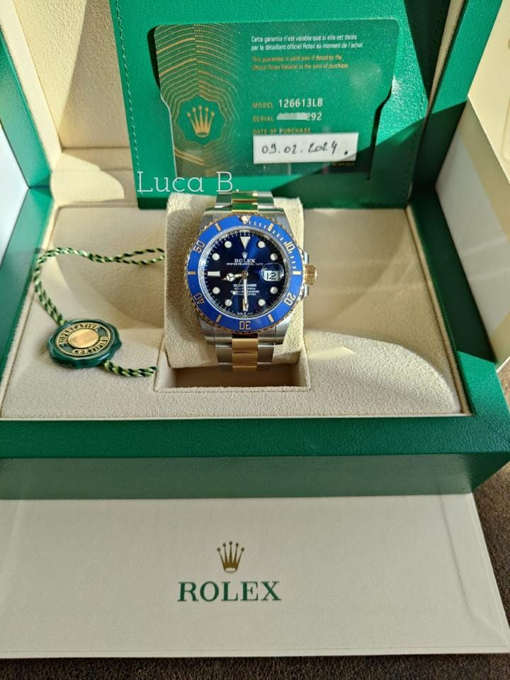 Rolex | Submariner | 126613LB | 41 mm | Manual winding