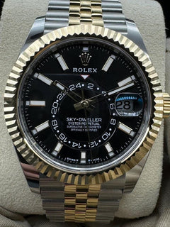 Rolex | Sky-Dweller | 336933 | Gold/Steel | Gold/Steel | Black | Automatic