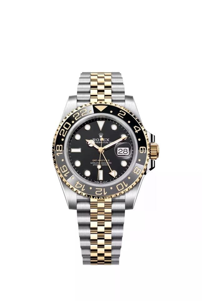 Rolex | GMT-Master II | Rolex GMT Master II 126713GRNR | Gold/Steel | 40 mm | Gold/Steel | Black | Automatic