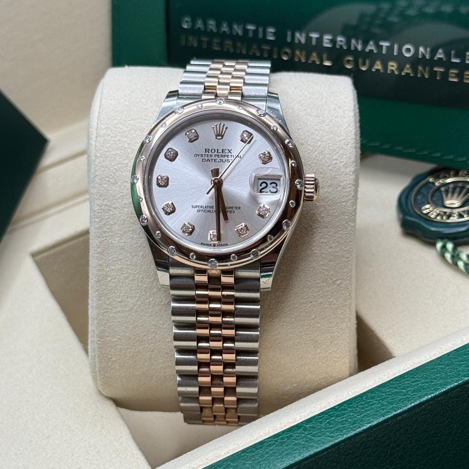 Rolex | Datejust | 278341RBR | Gold/Steel | 31 mm | Gold/Steel | Pink | Automatic
