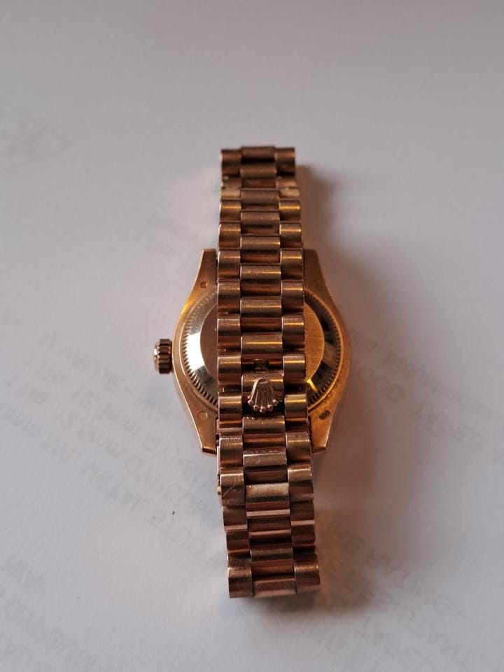 Rolex | Datejust | 179175 | Rose gold | 26 mm | Rose gold | Brown | Automatic