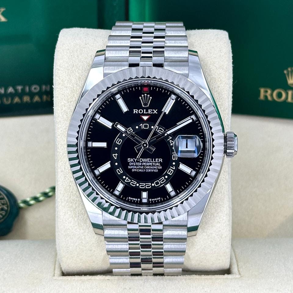 Rolex | Sky-Dweller | 336934-0008 | Gold/Steel | 42 mm | Gold/Steel | Black | Automatic