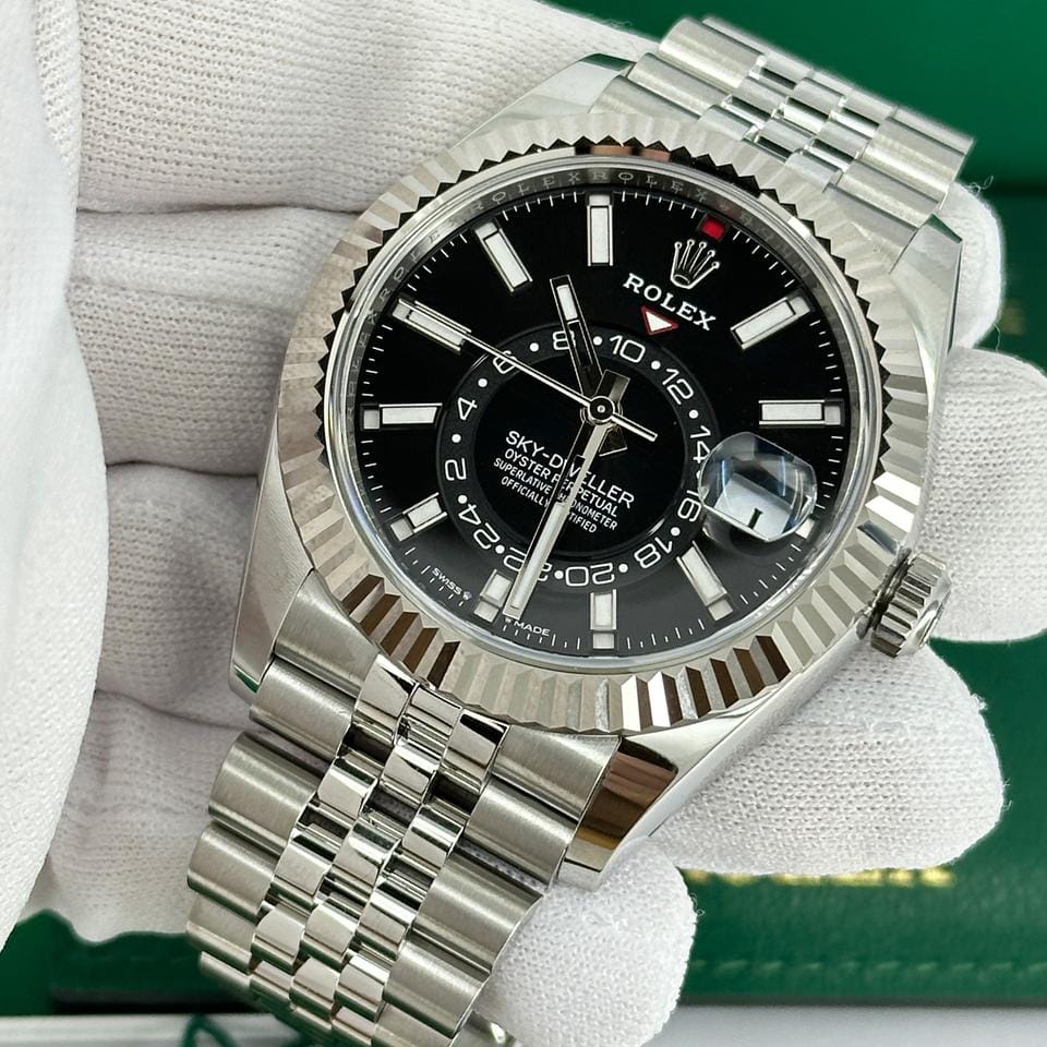 Rolex | Sky-Dweller | 336934-0008 | Gold/Steel | 42 mm | Gold/Steel | Black | Automatic