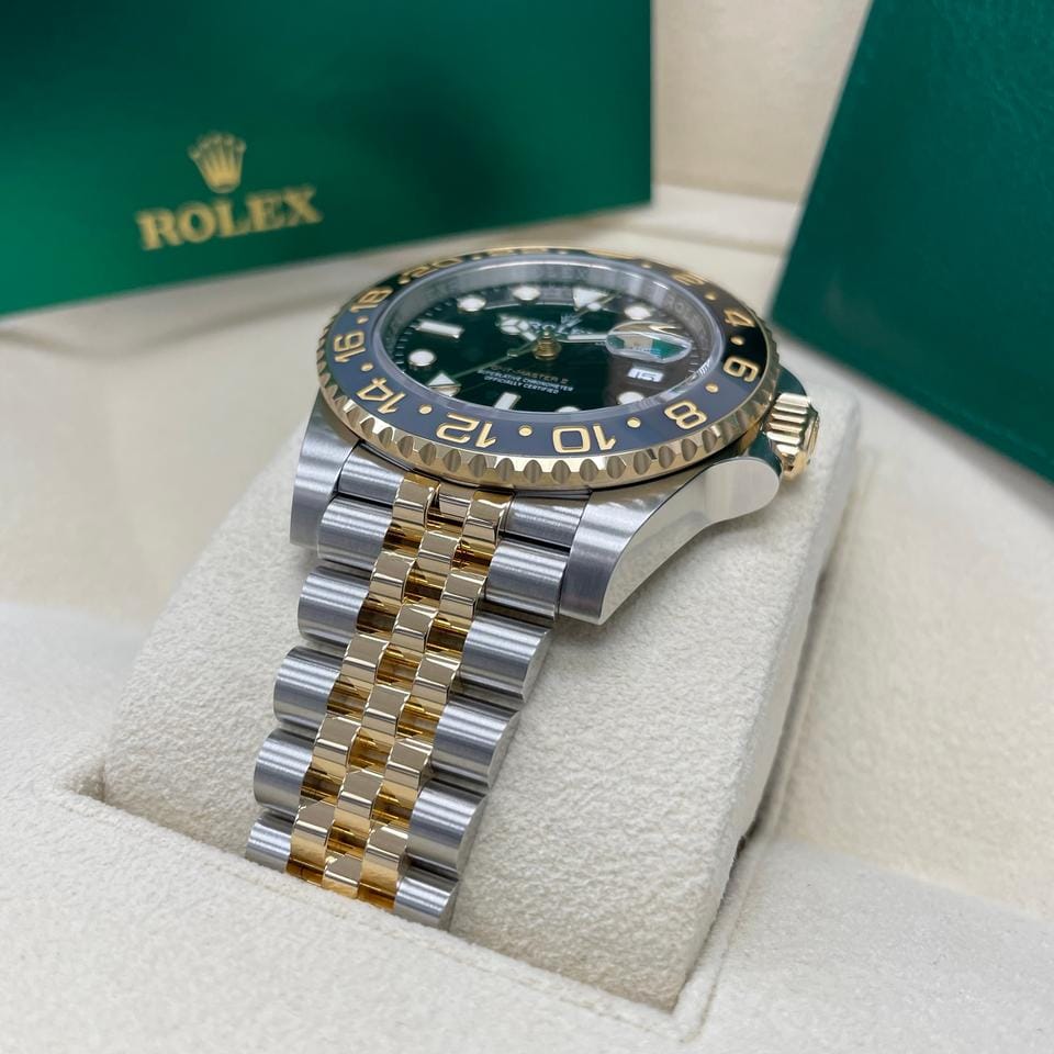 Rolex | GMT-Master II | 126713grnr | Gold/Steel | Gold/Steel | Black | Automatic