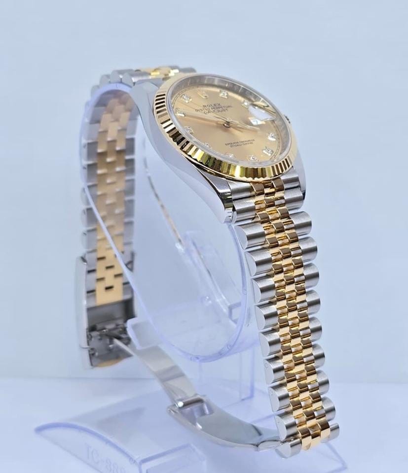 Rolex | Datejust | 126233 | Gold/Steel | 36 mm | Gold/Steel | Silver (solid) | Automatic