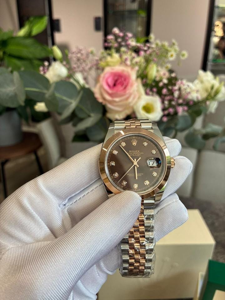 Rolex | Datejust | 126301 | Gold/Steel | Gold/Steel | Brown | Automatic