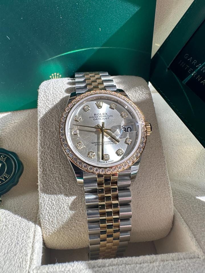 Rolex | Datejust | 278383RBR | Gold/Steel | 31 mm | Gold/Steel | Silver | Automatic