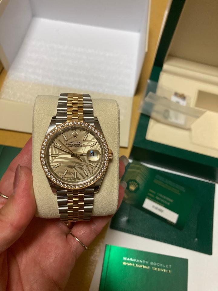 Rolex | Datejust | 126283RBR | Gold/Steel | 36 mm | Gold/Steel | Gold | Automatic